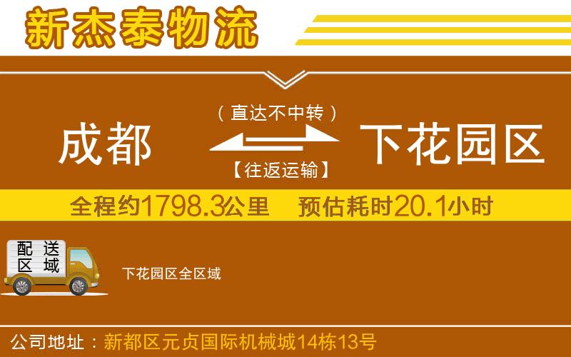 成都到下花園區(qū)物流專線